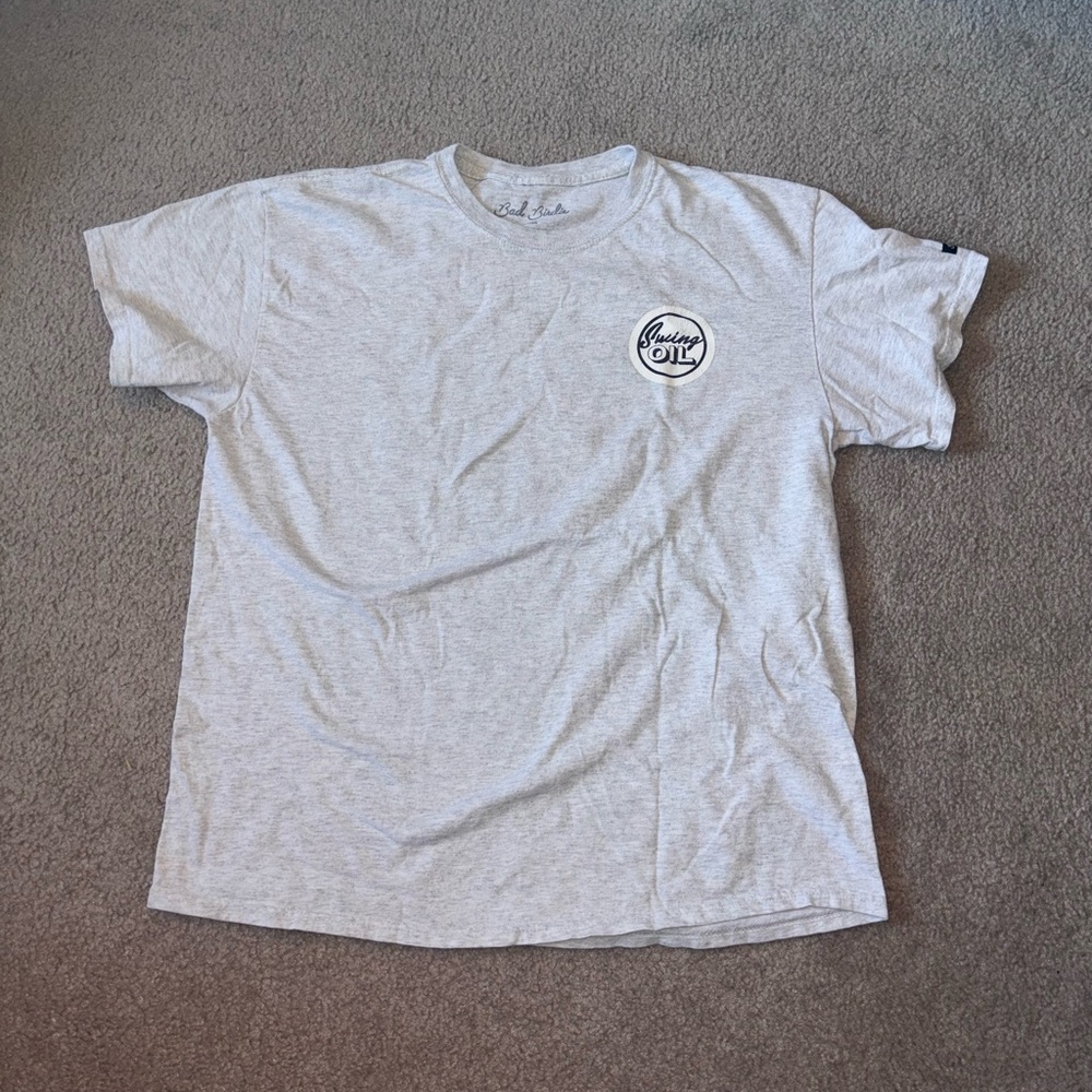 Bad Birdie Gray Short Sleeve Tee